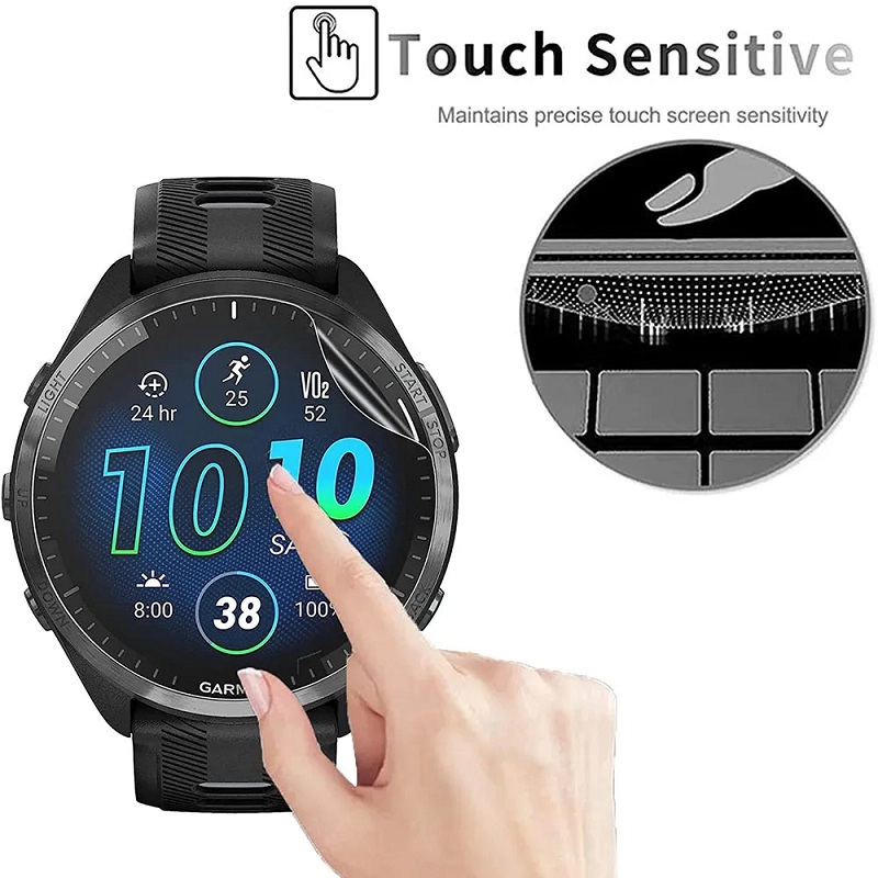 Garmin Forerunner 45 55 235 26 - Hydrogel Screen Protector 리뷰 및 가격